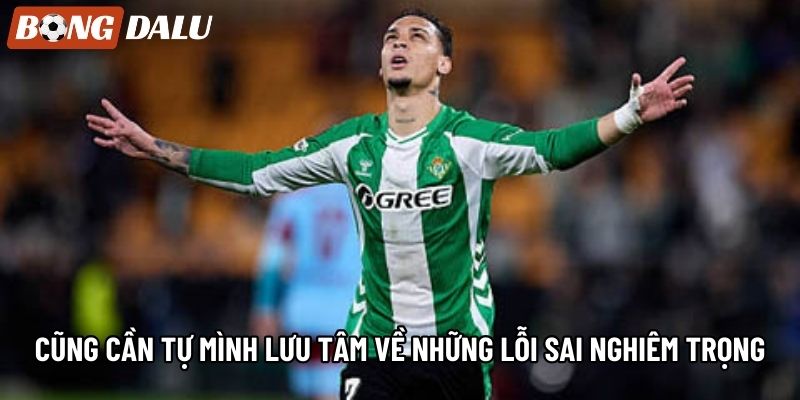 Cũng cần tự mình lưu tâm về những lỗi sai nghiêm trọng